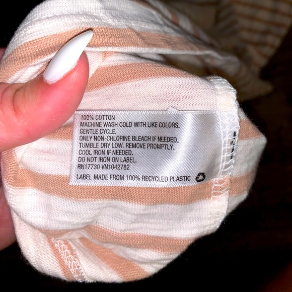 Universal Threads Stripe Short Sleeve TShirt Dress - Picture 6 of 8